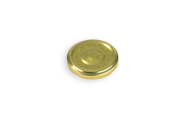 Twist-off Deckel &Oslash;63 mm gold
