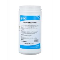 IOC Cupfercitrat 0,5 kg